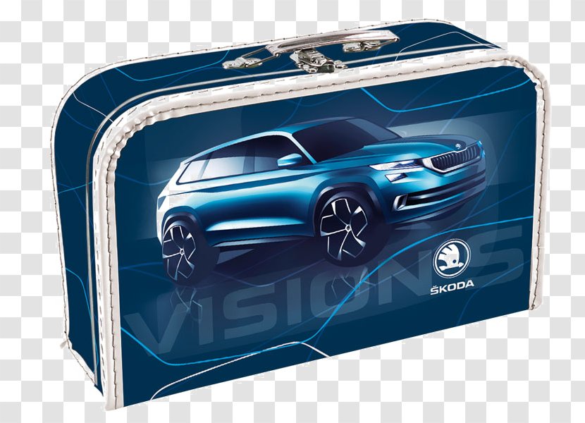 Škoda Auto Car Vision E Pen & Pencil Cases Briefcase - Multimedia Transparent PNG