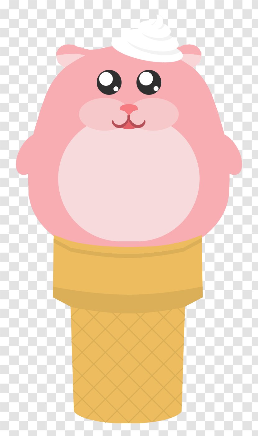 Ice Cream Cones Cartoon Clip Art - Cone - Hamster Transparent PNG