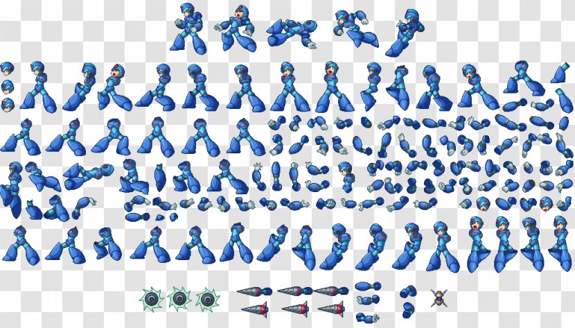 Mega Man X4 X3 Xtreme - American Theme Transparent PNG