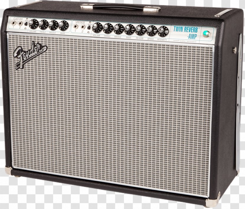 Guitar Amplifier Fender Twin '68 Custom Reverb Musical Instruments Corporation - Amp Transparent PNG