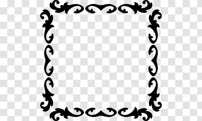 Black And White Clip Art - Picture Frames - Monochrome Photography Transparent PNG