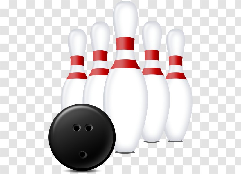Bowling Pin Skittles Balls Ten-pin - Sports Equipment Transparent PNG