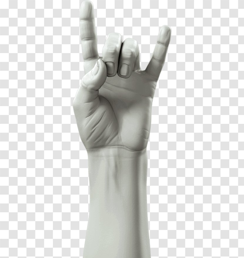 Thumb ILY Sign Gesture Language - Finger - Design Transparent PNG
