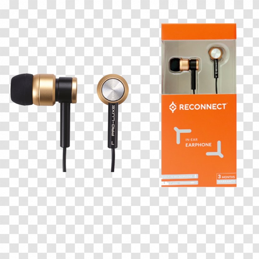 HQ Headphones Microphone Earphone In-ear Monitor - Ear Transparent PNG