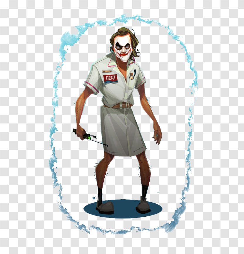 Joker Villain Clown - Illustration Transparent PNG