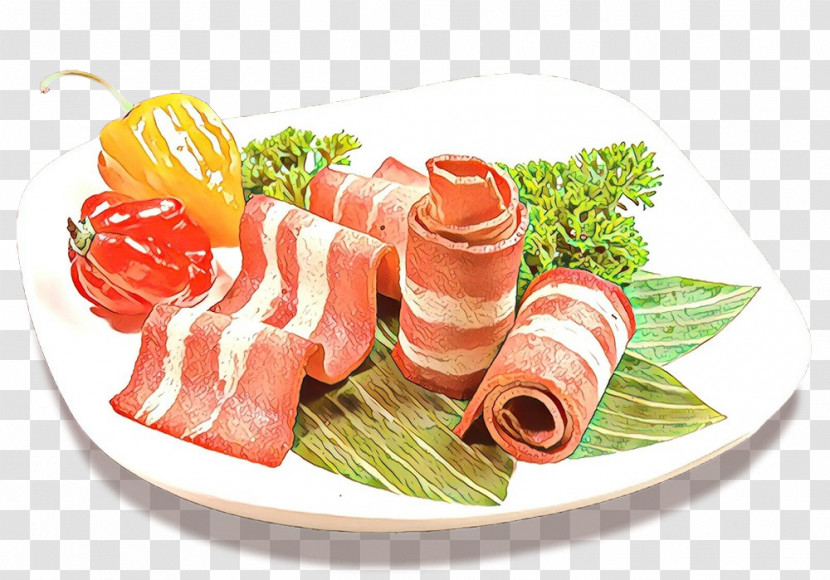 Dish Food Cuisine Ingredient Prosciutto Transparent PNG