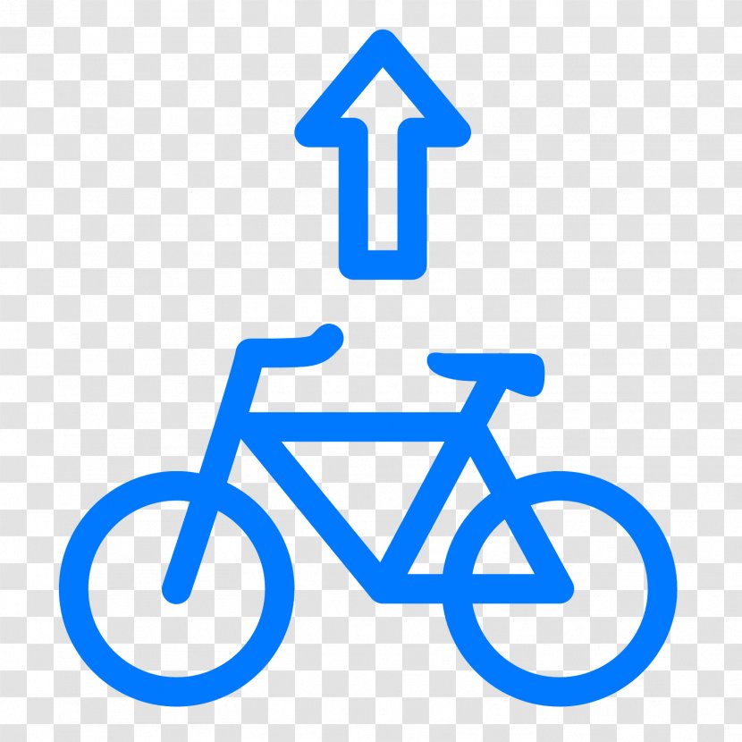 Bicycle Vehicle Traffic Sign Icon Design - Area Transparent PNG