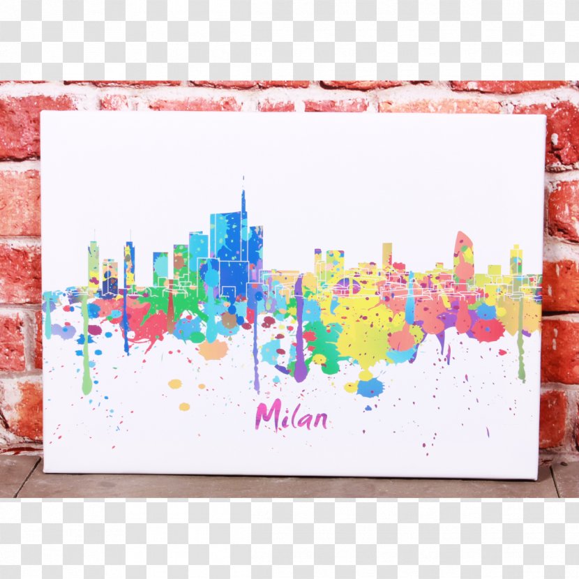 Cities: Skylines Canvas Printing Art Watercolor Painting - Wall Decal - Hanging Polaroid Transparent PNG