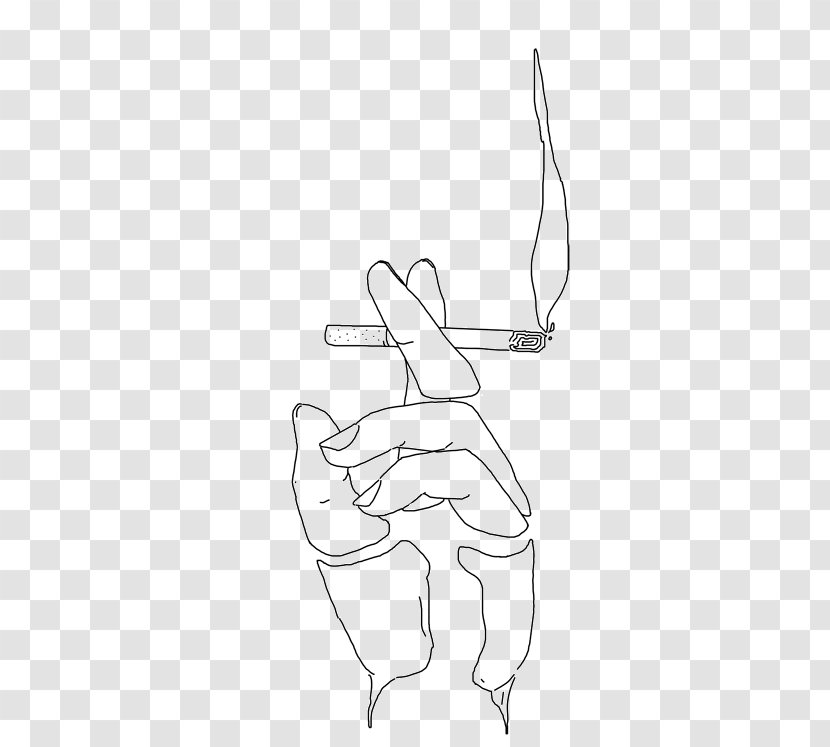 Tobacco Smoking Drawing Cigarette GIF - Watercolor Transparent PNG