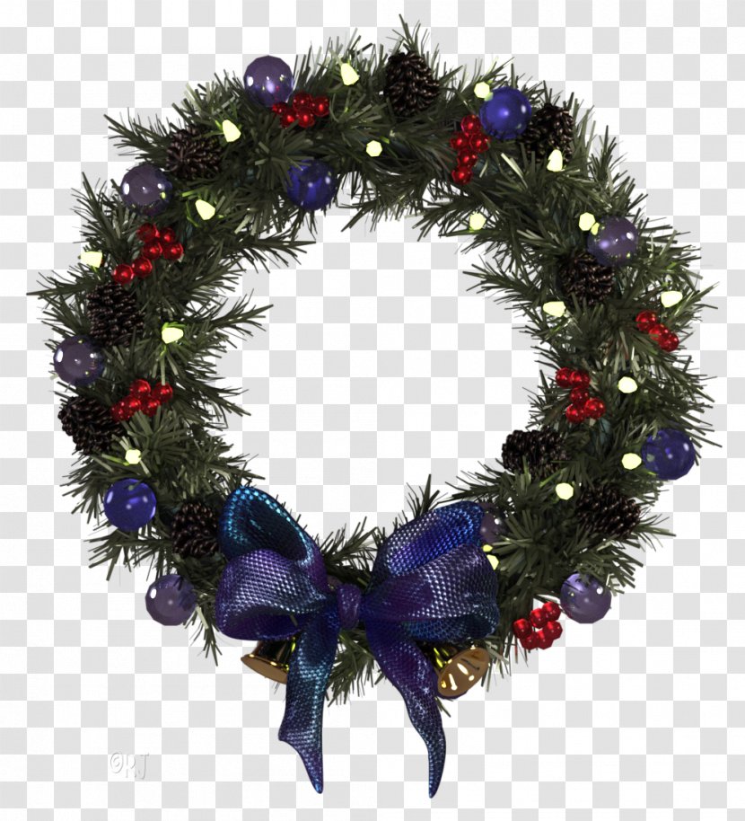 Christmas Decoration Fir Ornament Wreath - Family - Fancy Transparent PNG