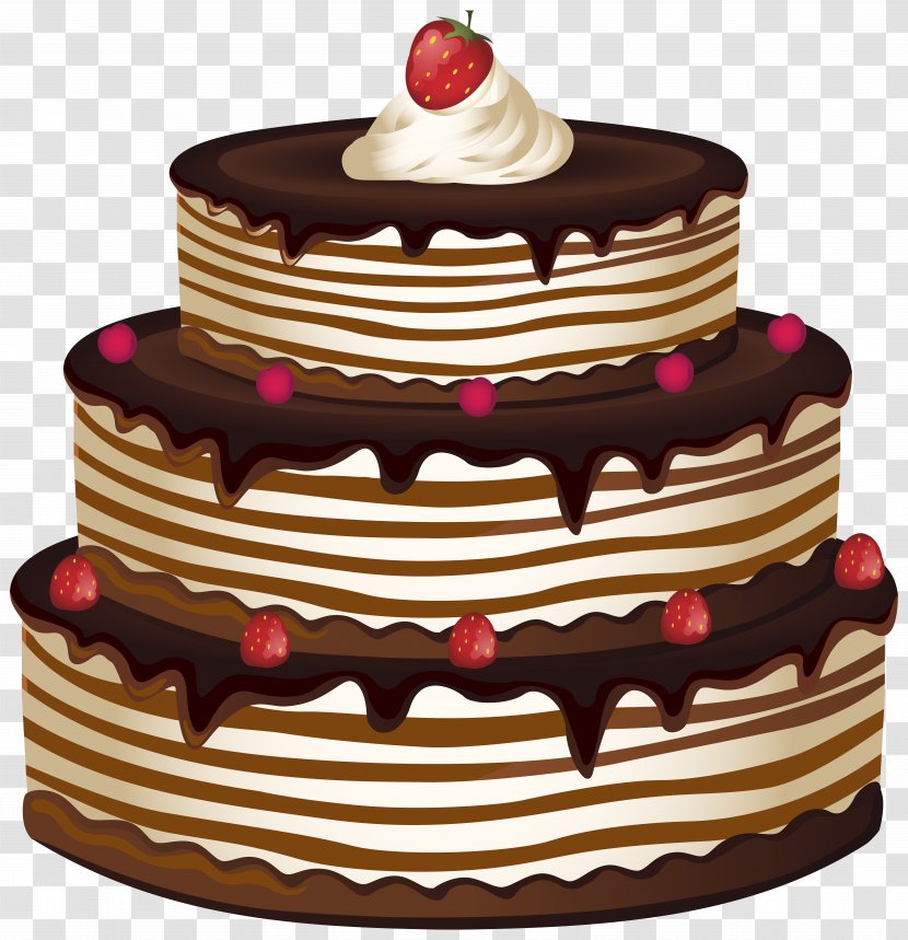 Birthday Cake Chocolate Cupcake - Pasteles - Transparent Clip Art Image Transparent PNG