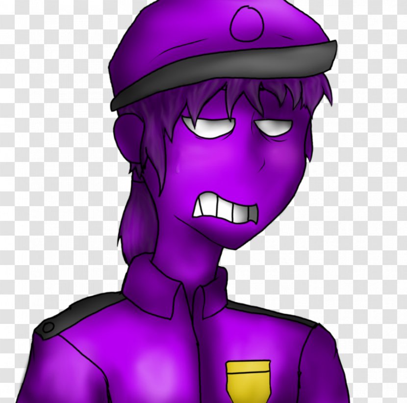 Headgear Character Fiction Clip Art - Purple - Disgusted Transparent PNG