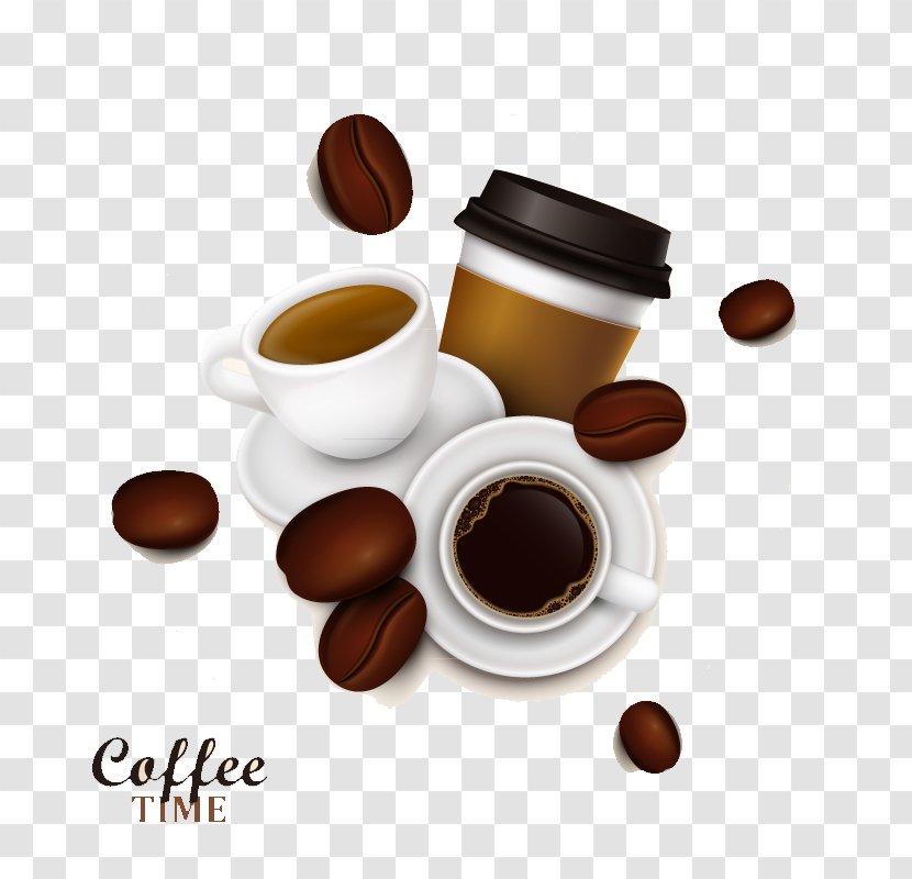 Coffee Cappuccino Caffxe8 Mocha Cafe Moka Pot - Praline - Gourmet And Beans Vector Transparent PNG