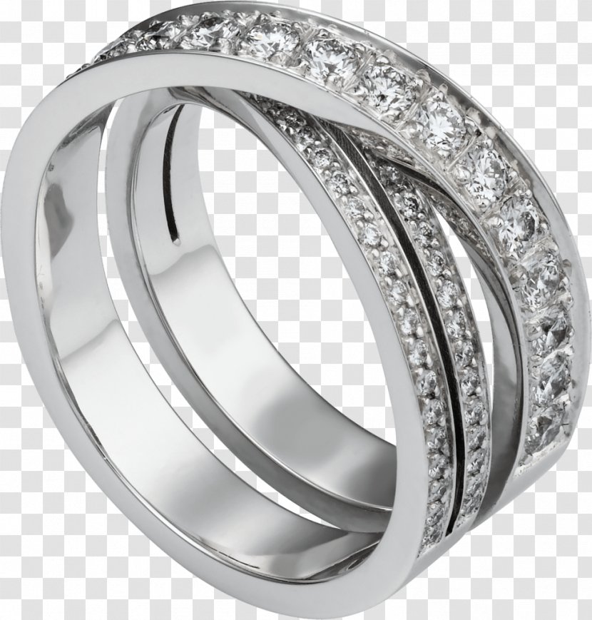 Wedding Ring Cartier Diamond Engagement - Co Transparent PNG