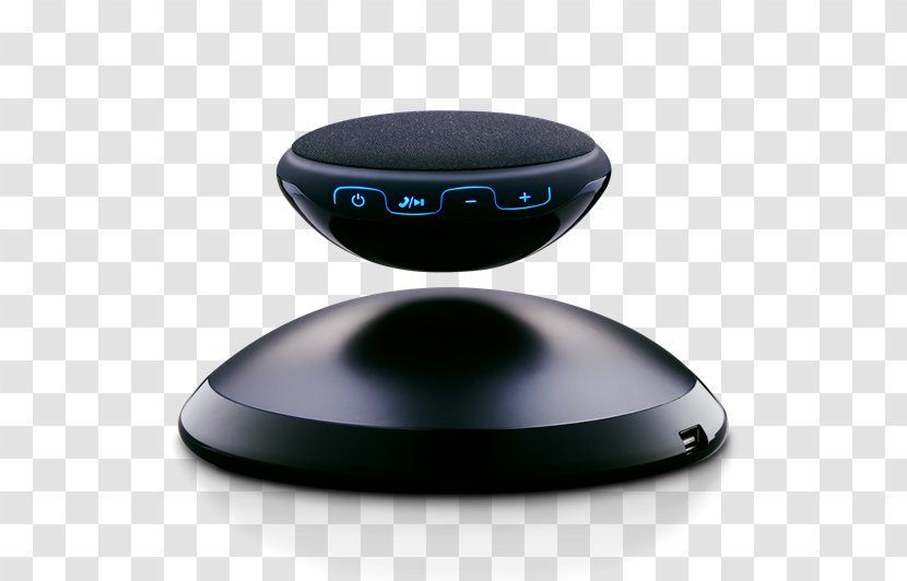 Loudspeaker Wireless Speaker ThinkGeek Om/One Levitating IPod Touch Levitation - Bluetooth Transparent PNG