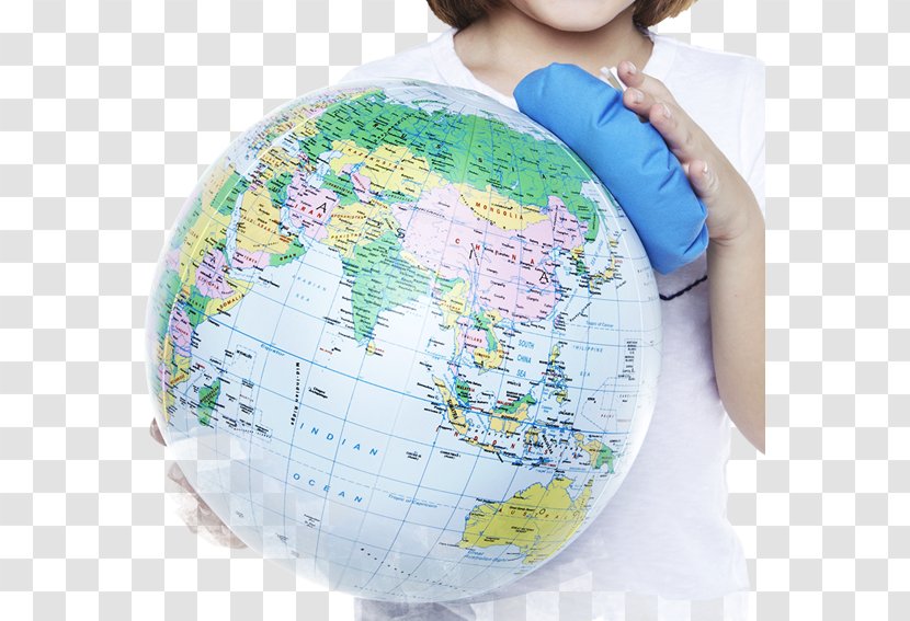 Crayon Pencil Globe Paint - Colored - Holding Transparent PNG