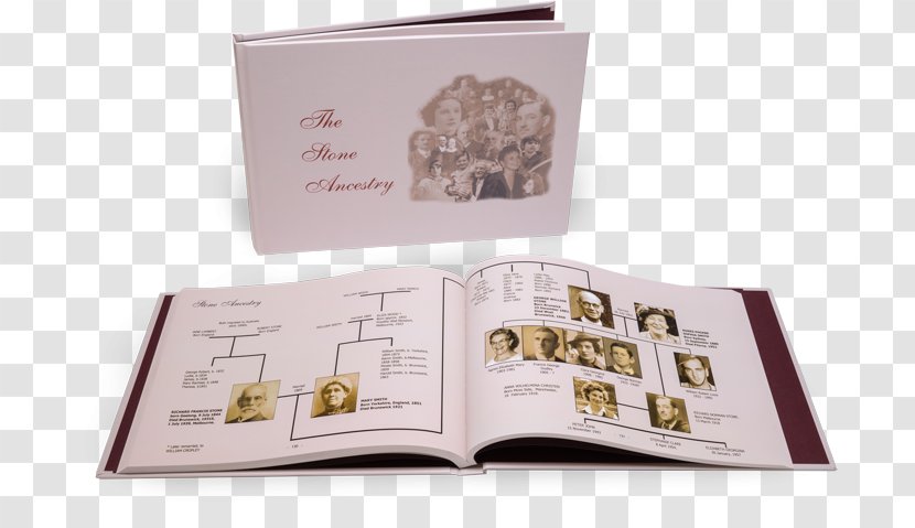 Genealogy Family History Book Your Tree Page Ideas For Scrapbookers - Photo Albums - Old Newspaper Publishing Transparent PNG