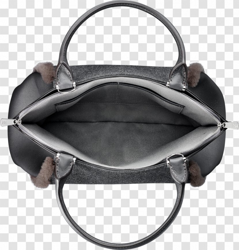 Handbag Leather Sheep Flannel - Silver Transparent PNG