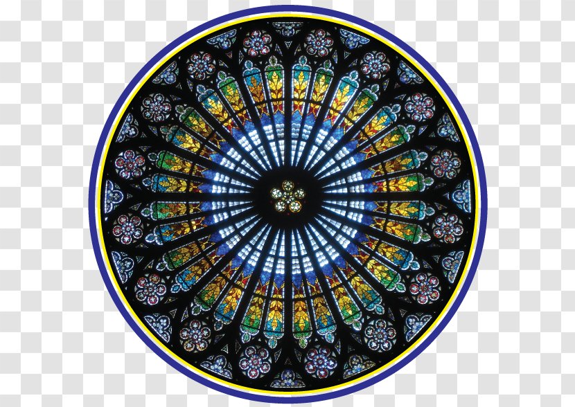 Strasbourg Cathedral Stained Glass Chartres - Stuff Ltd Transparent PNG