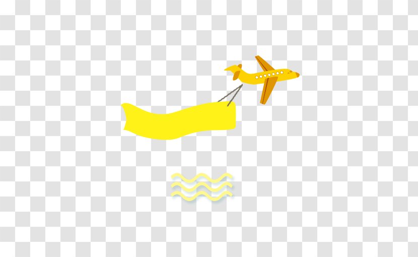 Design Image Cartoon Adobe Photoshop - Yellow - Plane Transparent PNG