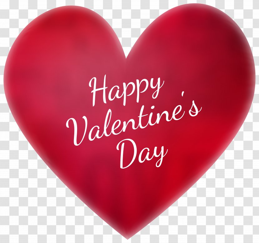 Valentines Day Heart Clip Art - Gift - Happy Valentine's Deco Transparent PNG Image Transparent PNG