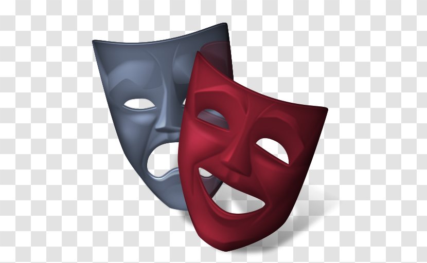 Theatre Cinema Icon - Mask Transparent PNG