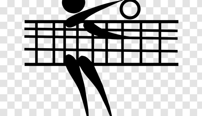 Beach Volleyball Sports Clip Art - Ball - Net Transparent PNG