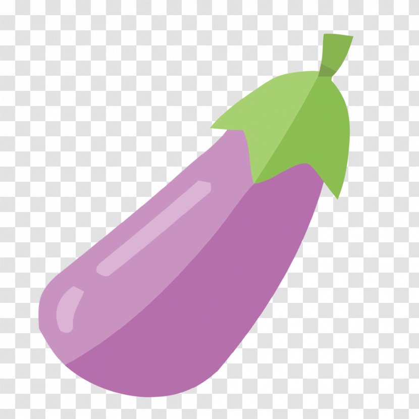 Eggplant Vegetable Euclidean Vector - Flat Material Transparent PNG
