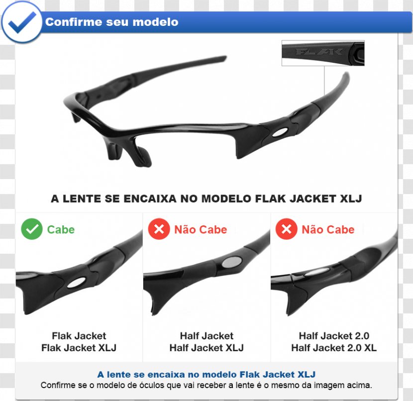 Oakley Half Jacket 2.0 XL Flak XLJ Sunglasses - Calculadora Transparent PNG