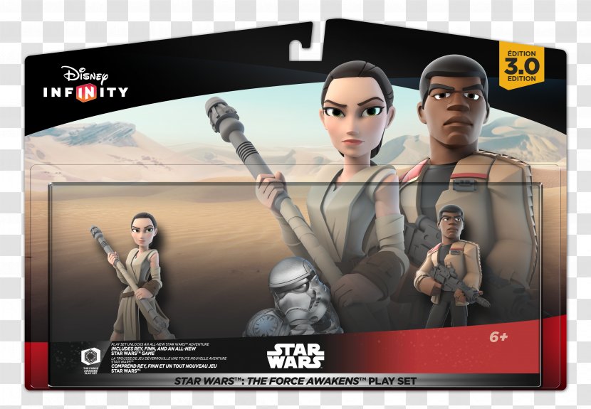 Disney Infinity 3.0 Poe Dameron Kylo Ren Finn Playset - Star Wars Transparent PNG