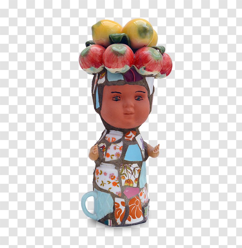 Fruit Hat Figurine House Of Dreams Museum Doll Sculpture - Mosaic Transparent PNG