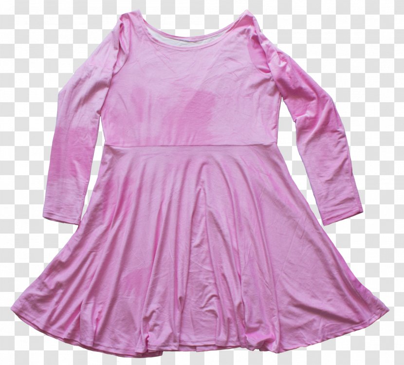 Dress T-shirt Sleeve Velvet Skirt - Day - Plus Thick Transparent PNG