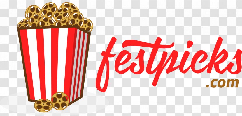 Logo Film Festival Popcorn - Com - Horizontal Transparent PNG