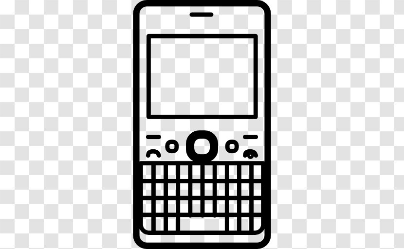 BlackBerry Q10 Telephone IPhone Clip Art - Electronic Device - Iphone Transparent PNG