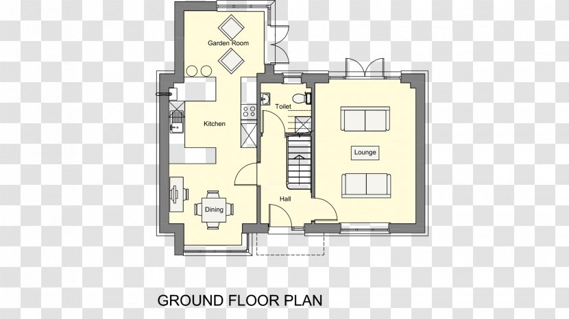 Architecture Floor Plan House - Schematic - Design Transparent PNG