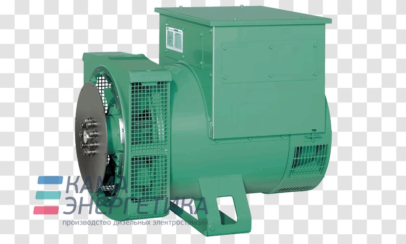 Electric Generator Diesel Single-phase Alternator - Manufacturing - Energy Technology Transparent PNG