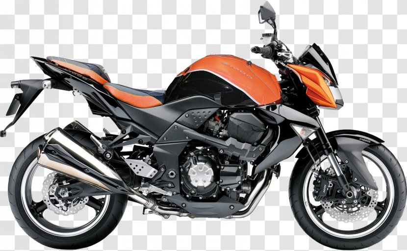 Exhaust System Kawasaki Z1000 Z750 Motorcycles - Wheel - Motorcycle Transparent PNG