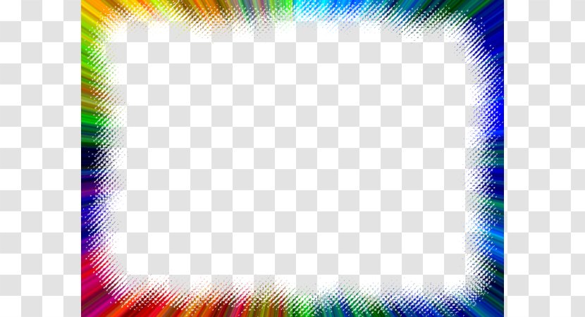 Light Color Picture Frames Rainbow Clip Art - Atmosphere - Cliparts Transparent PNG