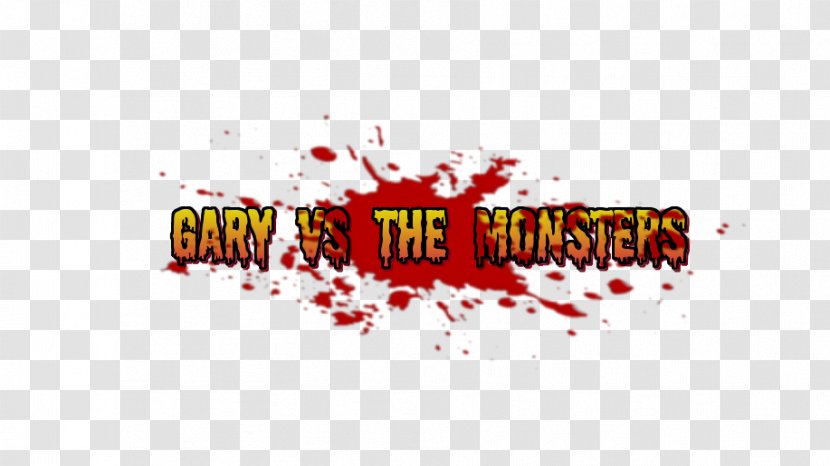 Gary Vs The Monsters Graphic Design Logo Horror - Text - Sand Monster Transparent PNG