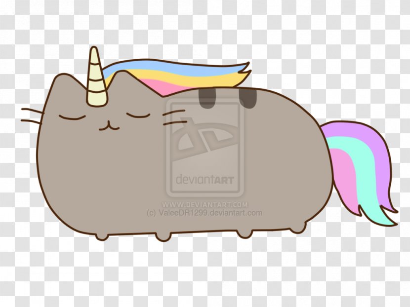 Pusheen Unicorn Cat Transparent PNG