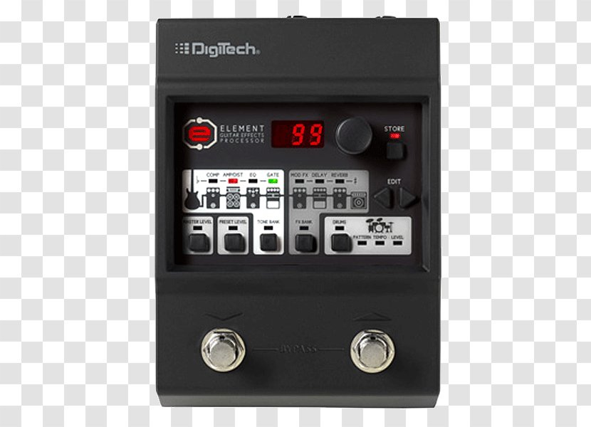 Effects Processors & Pedals DigiTech Element XP RP360 - Cartoon - Guitar Transparent PNG