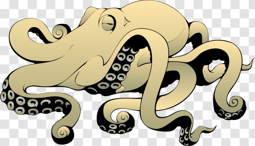 Common Octopus Coleoids Clip Art - Cephalopod - Elephants And Mammoths Transparent PNG