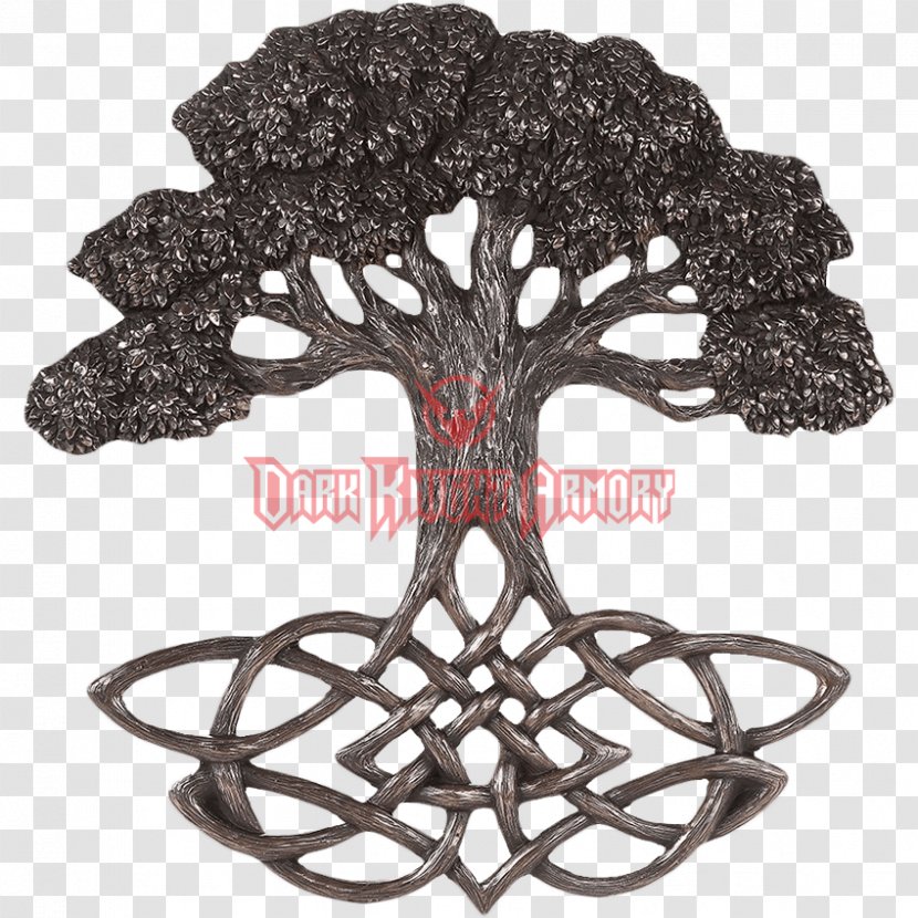 Celtic Knot Tree Of Life Celts Sacred Trees Triquetra - Wall Transparent PNG