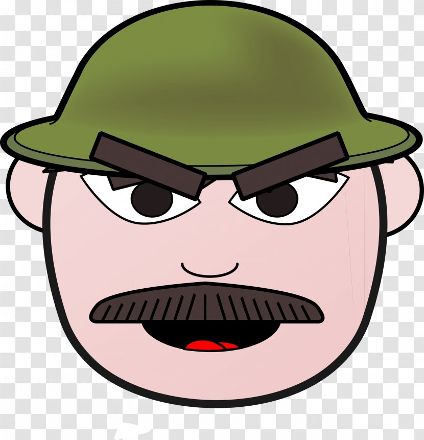 Soldier Army Clip Art - Cartoon Transparent PNG