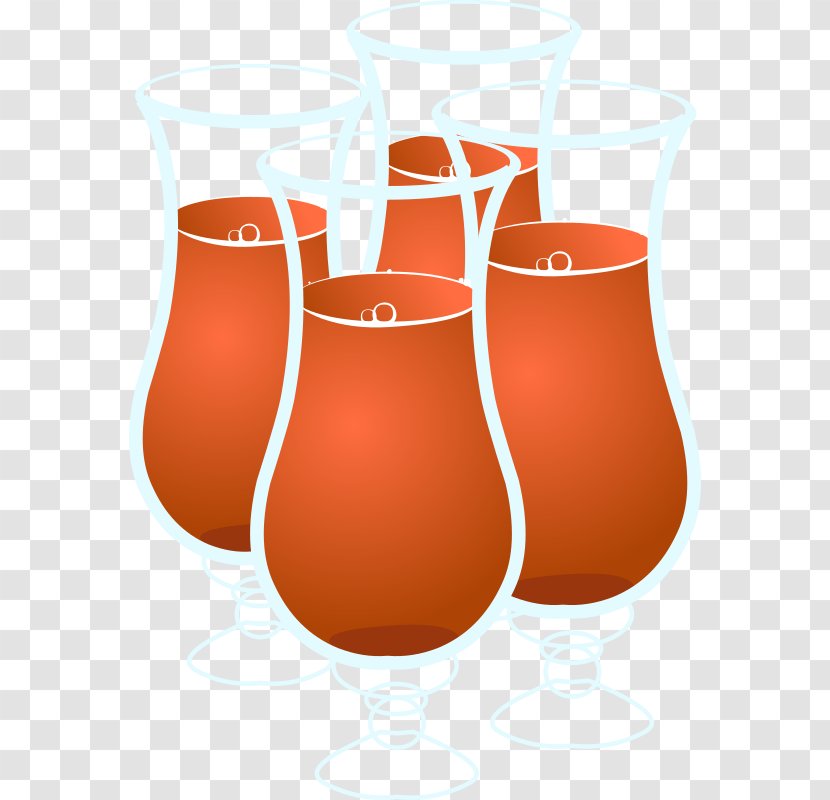 Orange Juice Drink Clip Art - Alcoholic Transparent PNG