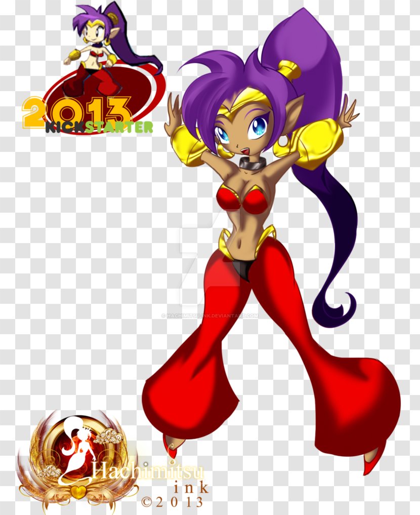 Shantae: Half-Genie Hero DeviantArt Fan Art Jinn - Vertebrate - Genie Transparent PNG