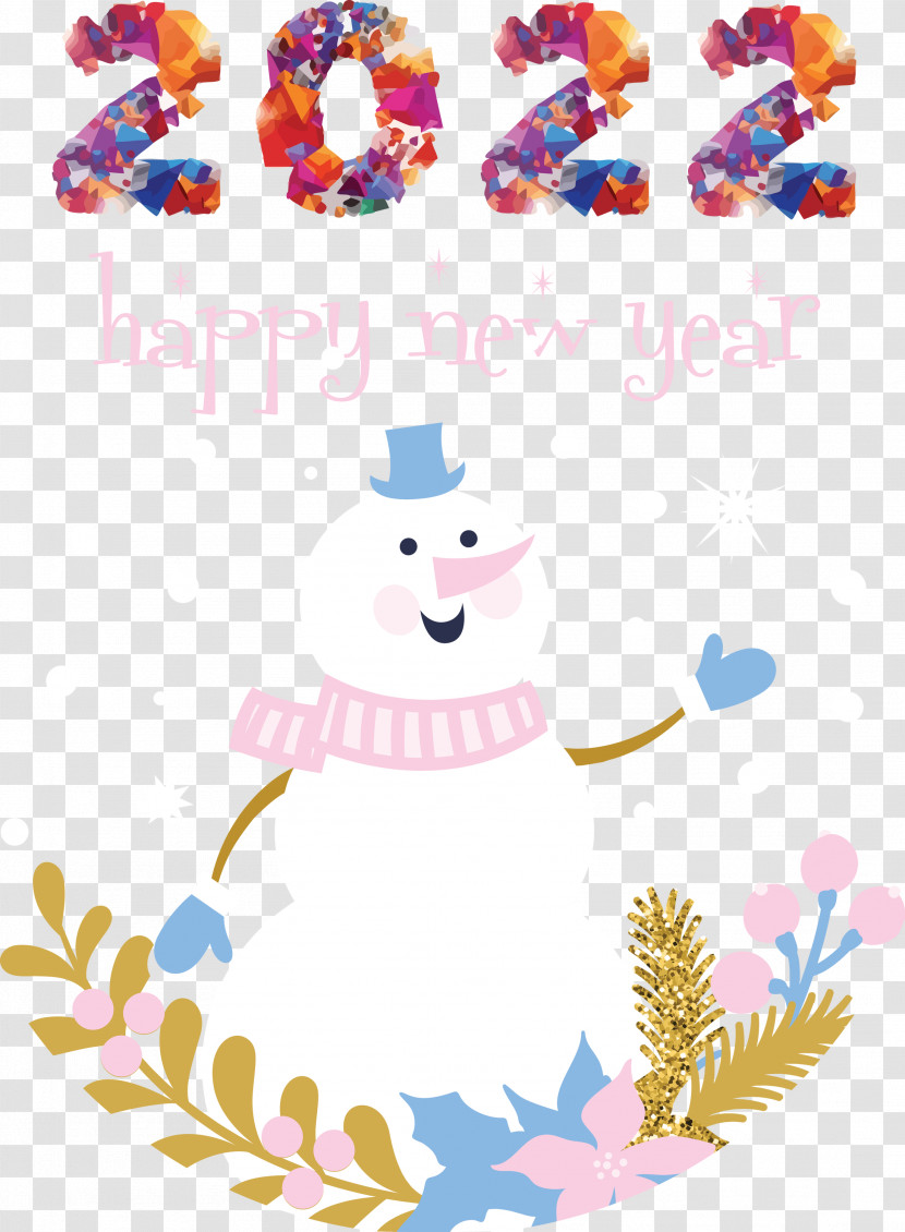 2022 Happy New Year 2022 2022 New Year Transparent PNG