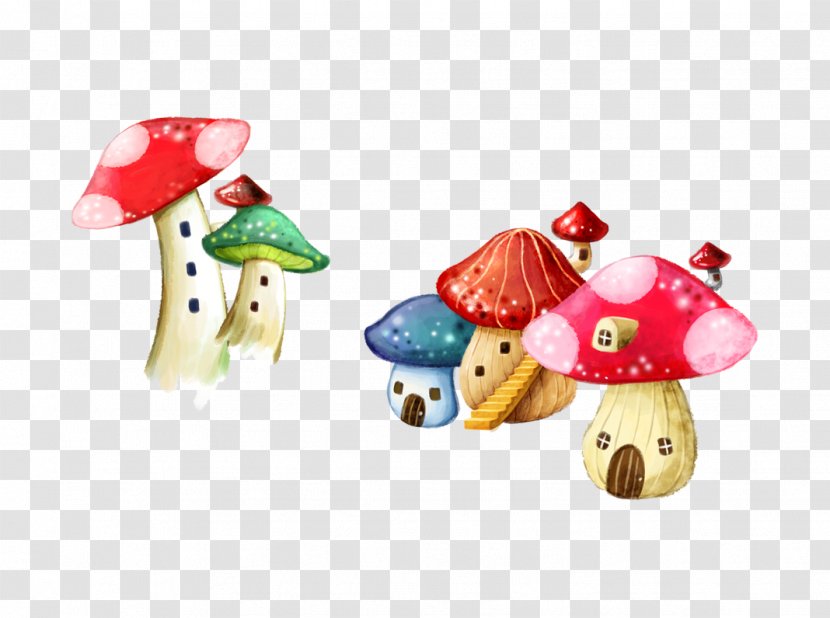 Download Mushroom - Pixel - Color Mushrooms Transparent PNG
