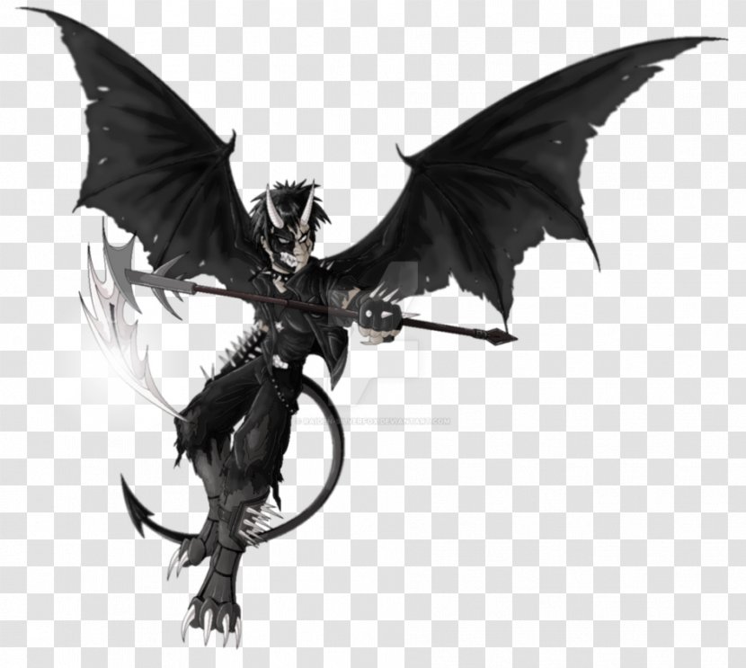 Dragon White Demon - Supernatural Creature Transparent PNG