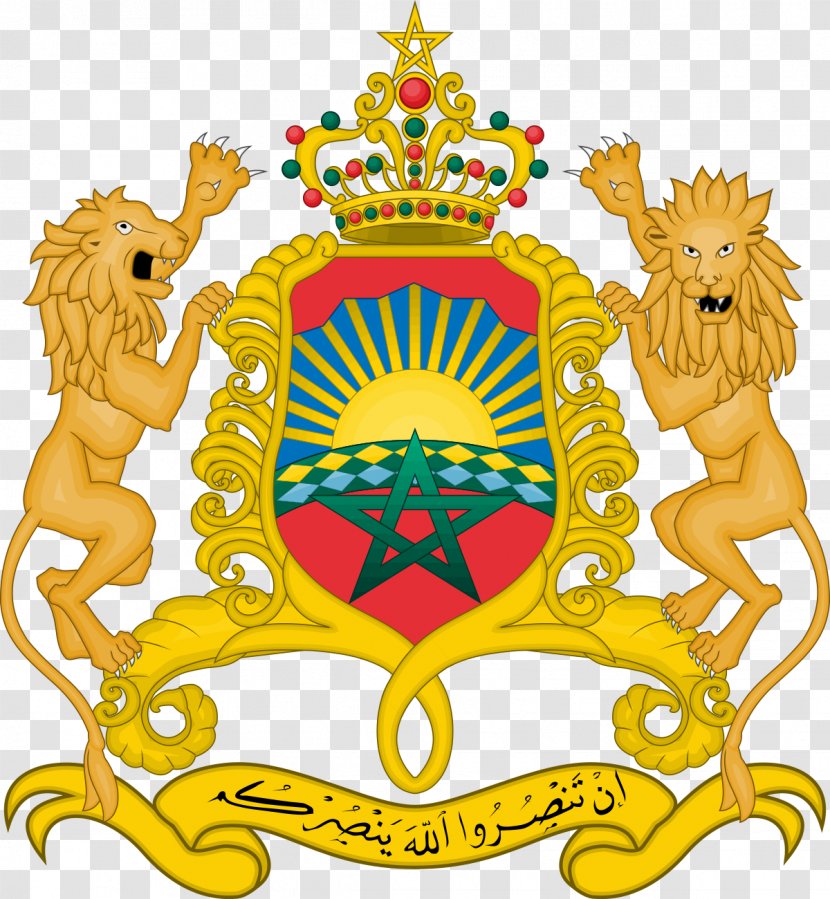 Coat Of Arms Morocco First Moroccan Crisis President The Government - National Emblem Transparent PNG